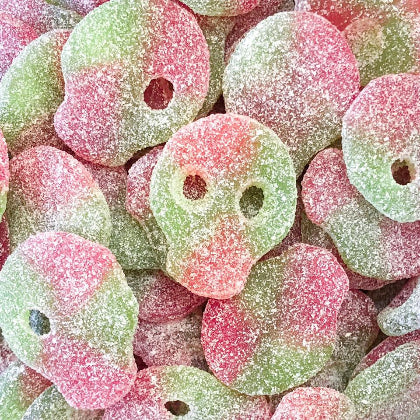 Swedish Watermelon Skulls