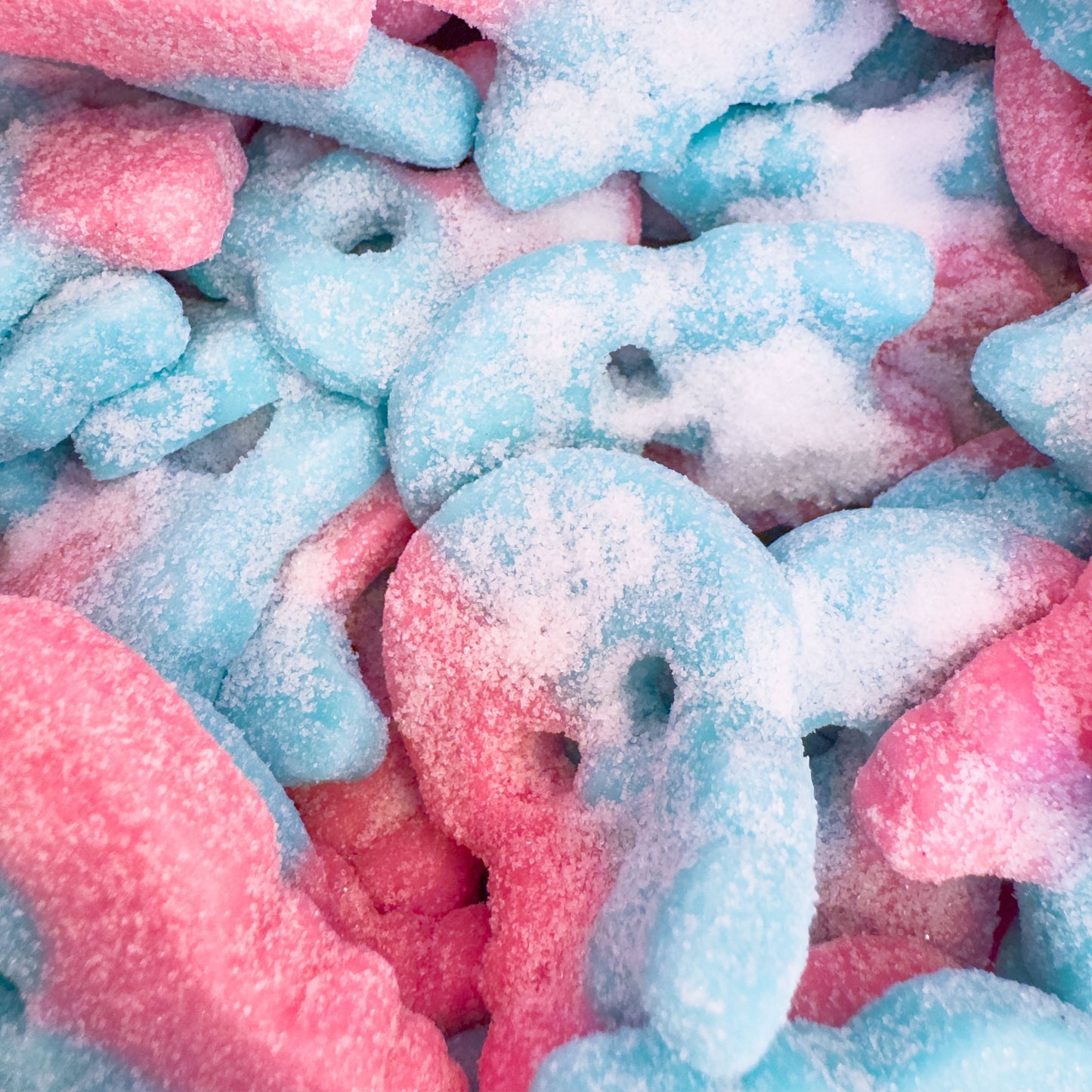 Bubs Dizzy Sour Foam Skulls