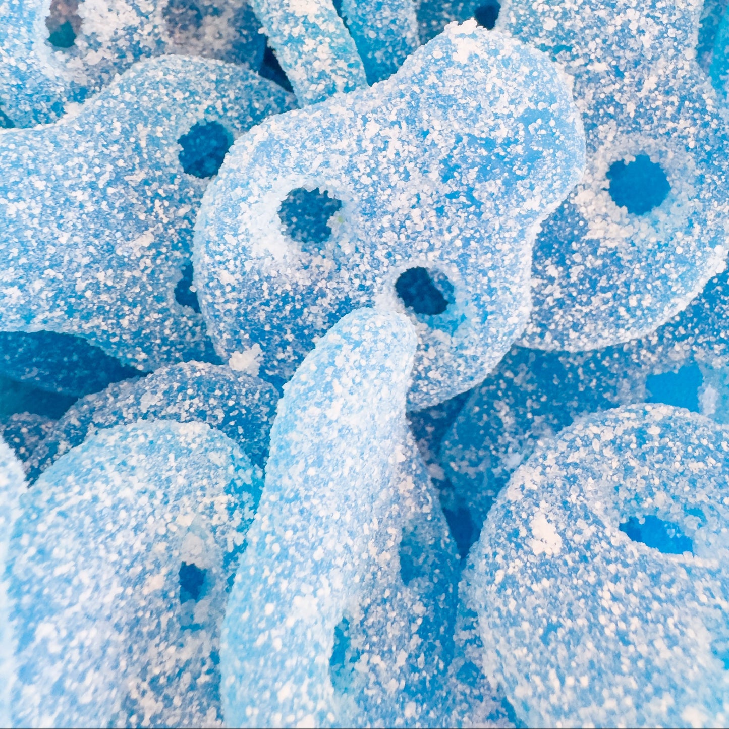 Bubs Sour Blue Skulls