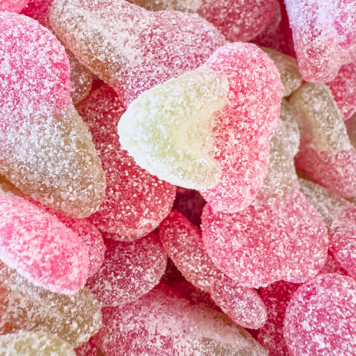Sour Fizzy Cherry Gummies