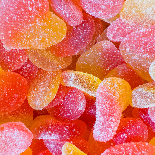 Sour Peach Heart Gummies