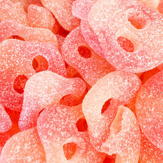 Bubs Sour Raspberry & Cream Skulls