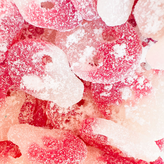 Bubs Sour Strawberry & Cherry Skulls