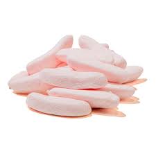 sweetish pink banana marshmallow 