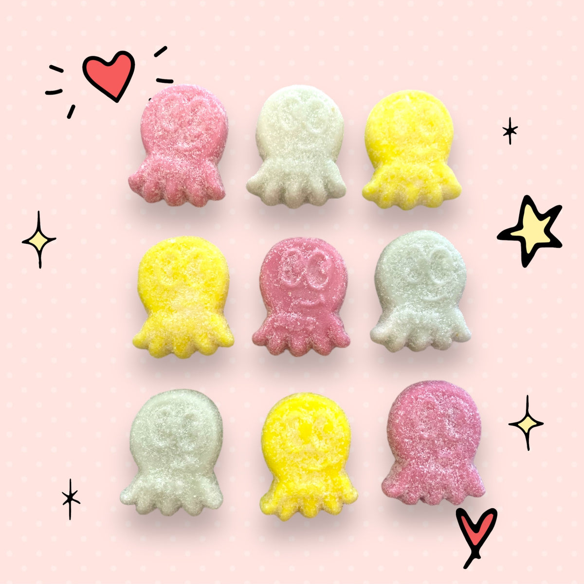 Bubs Sour Octopus Gummies