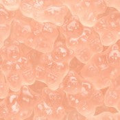 Pink Grapefruit Gummy Bears - Giddy Candy
